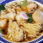 塩そば専門店 桑ばら - 和風海老雲呑そば 醤油