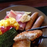 ホテル法華クラブ - たれカツ断面