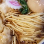 塩そば専門店 桑ばら - 和風海老雲呑そば 醤油