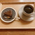 喫茶葦島 - 料理写真:葦島ブレンド（中深煎）税込770円とビターショコラ 税込690円