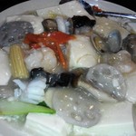 台湾家庭料理 福味香 - 海鮮豆腐、特別とろみ多めバージョンです