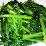 台湾家庭料理 福味香 - 青菜炒め、とろみつきバージョンです