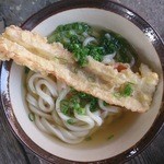 讃岐うどん がもう - 一玉＋ちくわの天ぷら