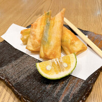 赤坂うまや 新宿 - 明太チーズ揚げ春巻（800円税込）