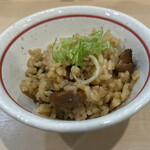 麺屋 えぐち - チャーシューの炊き込みご飯（小）