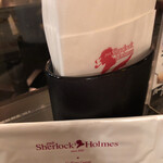 Sherlock Holmes - おしぼりと紙ナプキン
