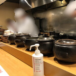 旬菜 おぐら家 - 個別に炊いて出してくれます。