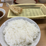 だるまの天ぷら定食 - 