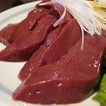 ヴィクトリー - レバー刺し　\950