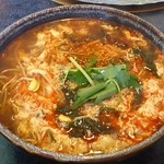 炭火焼肉カルビ - テグタンラーメン