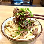 大盛うどん - 肉うどん