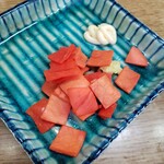 新町ストアー - よっちゃんイカにマヨ