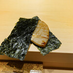 寿司 健 - 平貝海苔巻き