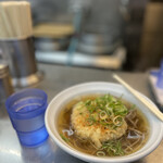 立喰うどん・そば　大和庵 - 祝日の朝食の『かき揚げそば』@400円