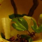 昇月 - 平目の造り超アップ