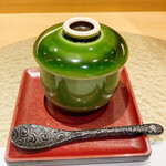 Umeda Sushi Yokota - 秋鮭といくらの茶碗蒸し