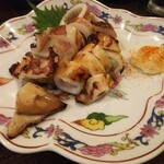 金町製麺 - ヤリイカの一夜漬け焼き