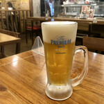海鮮居酒屋 山傳丸 - 生ビール