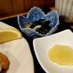 Wagokoro Gyosai Hinata - 小鉢も出汁香るお浸しで良かった。