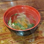 川京 - お吸い物♪椎茸がきいている