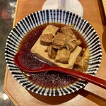 肉豆冨とレモンサワー 大衆食堂 安べゑ - 肉豆腐黒