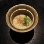 薪鳥新神戸 - 焼き茄子の摺流し