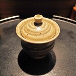 薪鳥新神戸 - 焼き茄子の摺流し