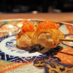 薪鳥新神戸 - 秋田 高原比内地鶏 ふりそで + ハリッサ