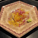 薪鳥新神戸 - 高坂鶏 刺身（胸肉のたたき・ささみ）