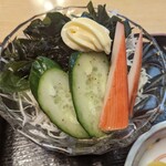 うなぎ金箱 - サラダ♪