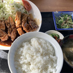Shimodewa Uchiyamaya - トンテキ定食