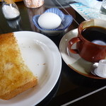 松月 - 2013.05 モーニング全景。３００円なら菜徳の内容でしょう♪