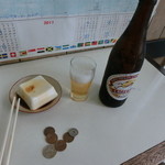 キリンラガー中瓶３４０円　奴１００円