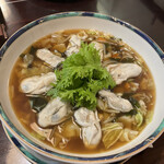 Kiyou masu - かき貝の麺（正油）