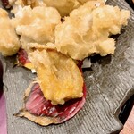 金澤さぬき - 柿の天ぷら