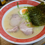 九州ラーメン 銀嶺 - 半ラーメン