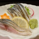 Grilled marinated mackerel