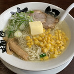 麺匠 大黒 - 塩バターラーメン あっさり 細麺 880円^ ^ 応援してます♪