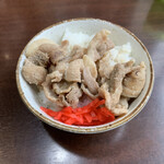 麺匠 大黒 - 豚バラ丼（小）サービス^ ^ 応援してます♪