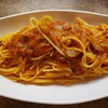 ラ カッレッタ - スパゲッティ ツナとキャベツのトマトソース