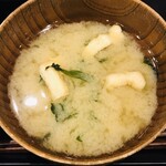 しんぱち食堂 - 味噌汁