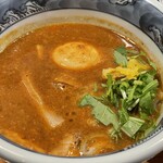 道玄坂 マンモス - 濃厚　味玉入　辛つけ麺