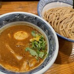 道玄坂 マンモス - 濃厚　味玉入　辛つけ麺