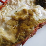 ウシマル - わかめとめかぶの冷製パスタ、伊勢海老のローストと共に3