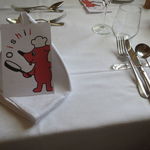 ウシマル - チーバくんのイラスト・メニューのお出迎え