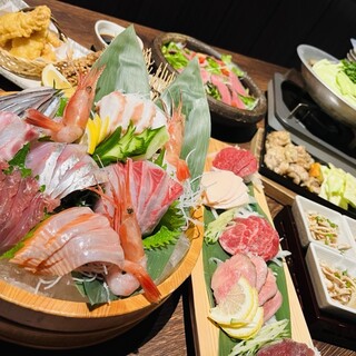 九州自慢金沢駅前店限定！地魚堪能コース