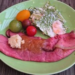 グランカフェ - Grand Cafe ＠Sheraton Grande Tokyo Bay 3皿目のローストビーフ