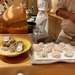 たきや - 白トリュフと白子