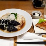 Gurin Terasu Kafe - 茄子おろしぶっかけそうめん：880円