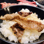 肉料理あんどう - カルビオンザライス